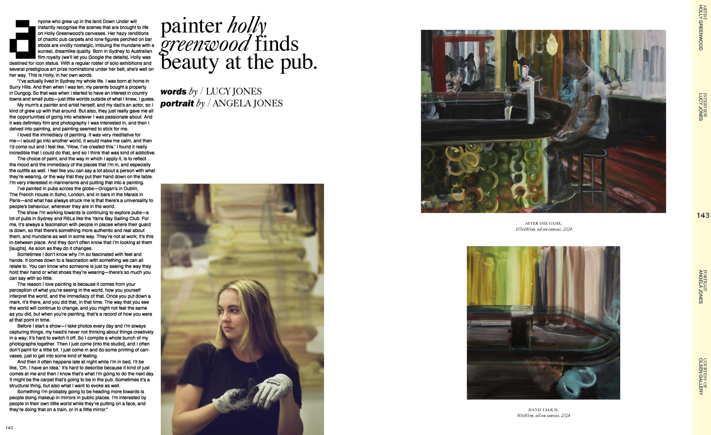 Holly Greenwood for Order&nbsp;#03